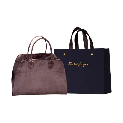 ZUONU Замша Сумка Женская Красно-коричневый Мокко Текстура Матовый Черный