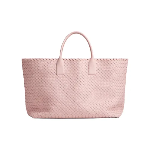 Bottega Veneta Lambskin Tote Bag Shopping Bag Men's Pink