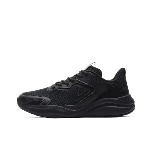 PEAK Беговые кроссовки Low Top Чисто черный Мужской