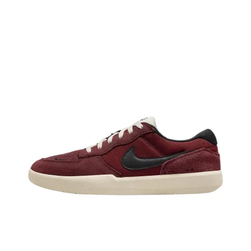 Nike SB Force 58 Slip-Resistant Low Top Скейтборд Кроссовки Унисекс Красный Черный Коричневый