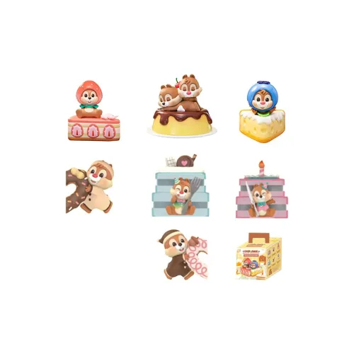TOP TOY Chip 'n Dale Dessert ADVENTURE Collection Слепые коробки Один Mystery Коробка Целая коробка 6 шт