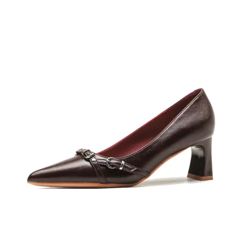 YAFEI XUANYU Грубый каблук Высокие каблуки 6 см Женские