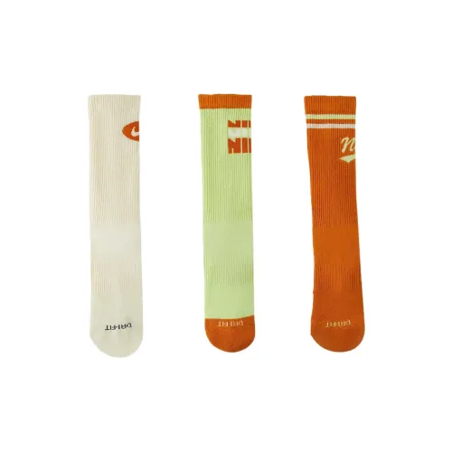 Найк Повседневные Высокие Носки Унисекс 3 Пачки