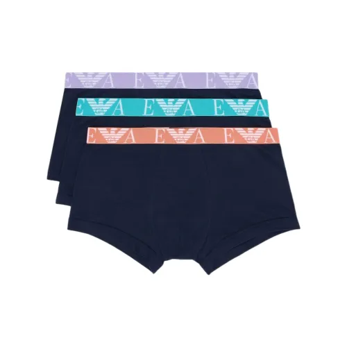 EMPORIO ARMANI Трусы Мужские упаковка из 3 штук синий