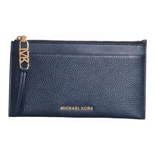 MICHAEL KORS Телячья кожа Кошелек Большой Женские Синий