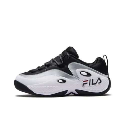FILA FUSION GH3 Low Топ Баскетбольные кроссовки Женские Черный белый