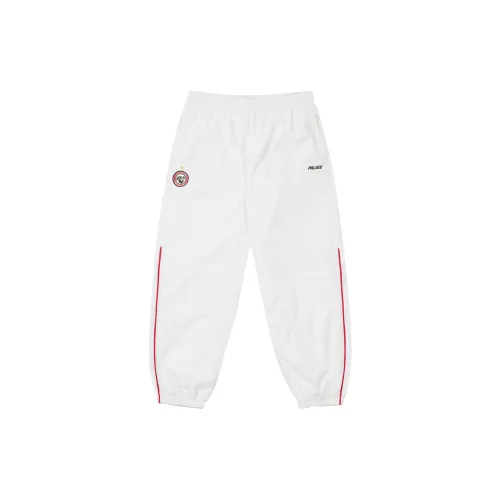 Дворцовый белый унисекс вязаные тренировочные брюки