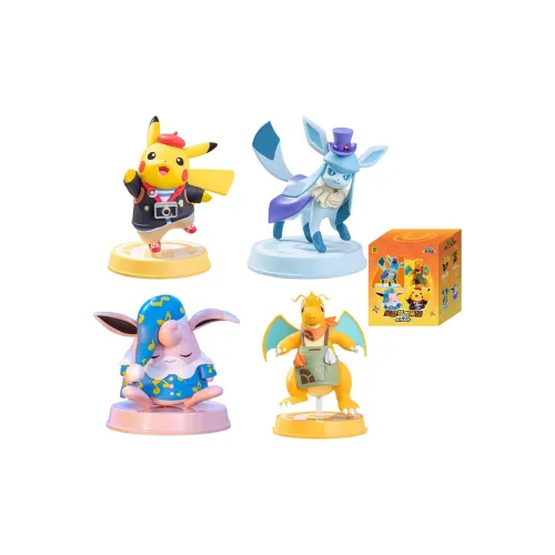 TOP TOY Pokémon Grand Collection Пикачу и Чармандер Фигурка Куклы Слепые Коробки Один Mystery Коробка Целая Коробка 4 шт