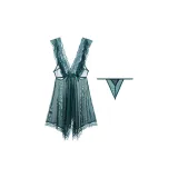 Подарочная коробка комплект зеленого цвета