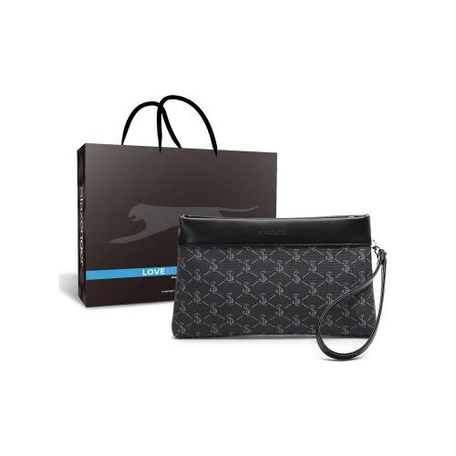 Slazenger Чехол для телефона из ПВХ Конверт Сумка Кошелек Клатч Унисекс Черный Узор