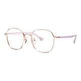 85110 K3 Розовое золото - Фиолетовый/Розовый - Белый