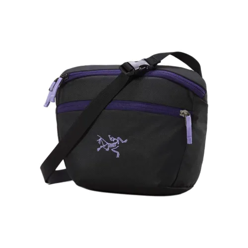 Arcteryx Mantis 2 Туристические сумки Полиэстер Черный и Фиолетовый Унисекс