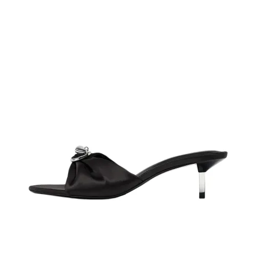 ZARA Слипоны Черные Женские
