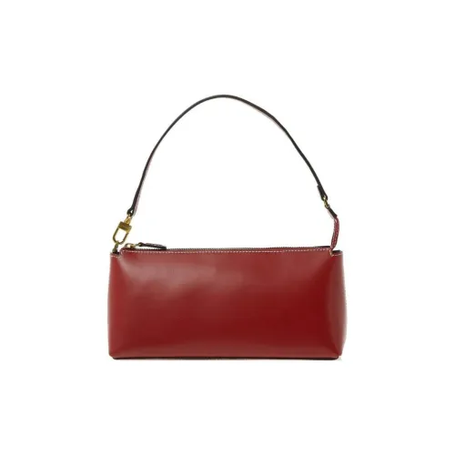 Staud Kaia Телячья кожа Сумка через плечо Женская Красная