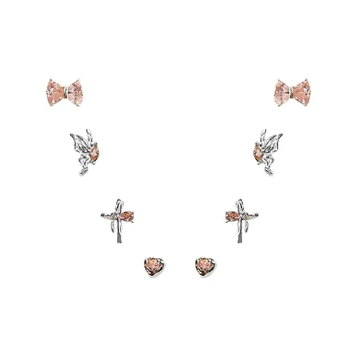 D.K.X Alloy Stud Earrings Women's