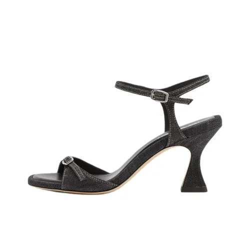 Carel Celeste One Ремешок Сандалии 7 см Женские Черные