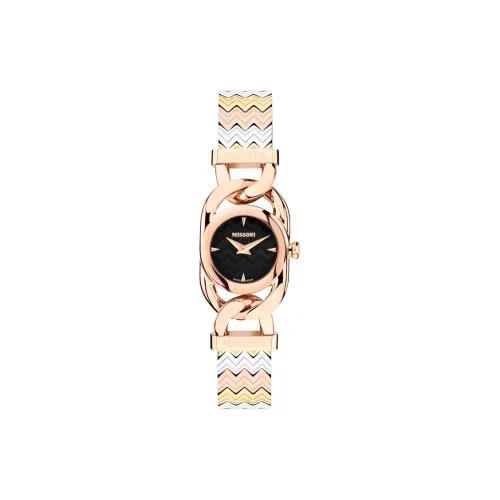 Missoni Кварцевый Movement Женские Часы 22mm*8mm Черные