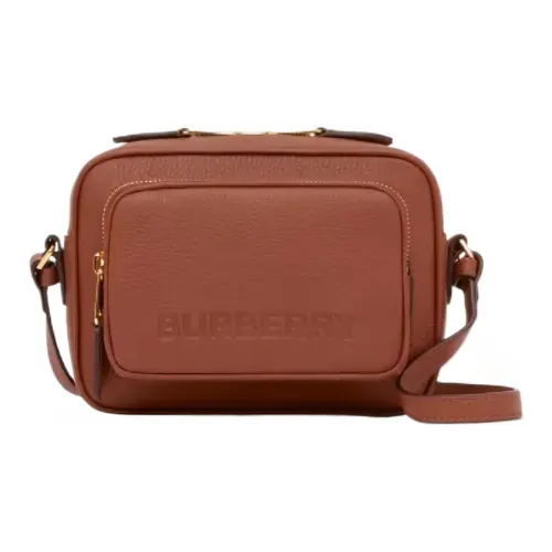 Burberry Телячья кожа Camera Сумка Сумка через плечо Женская Коричневая