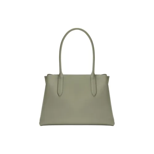 Furla Double Layer Calfskin Tote Bag Shopping Bag Shoulder Bag Large Women's Green Фурла Двойной Layer Телячья кожа Сумка-тоут Сумка для покупок Сумка через плечо Большая Женская Зеленая