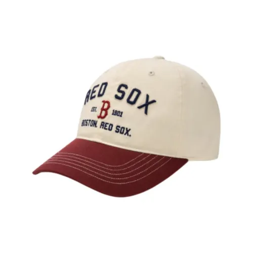 Бейсбольная кепка MLB Base Logo 100% хлопок унисекс кремовый цвет