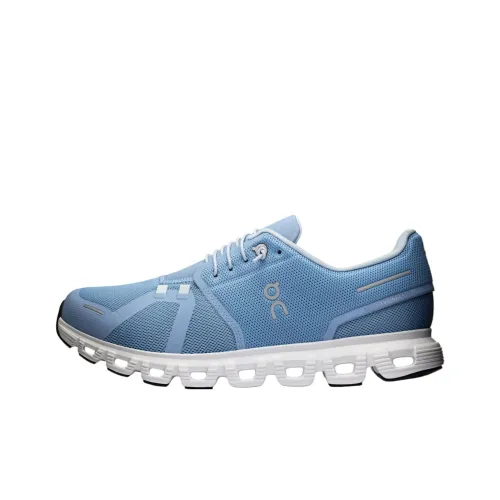 On Slip-resistant Abrasion-resistant Low Top Casual Running Shoes Men's Light Blue На носке противоскользящий устойчивый к истиранию низкий топ повседневные беговые кроссовки мужской светло-синий