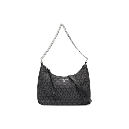 MICHAEL KORS Jet Set Charm Нейлон с Телячья кожа Портативный Сумка через плечо Сумка на плечо Женская Черная