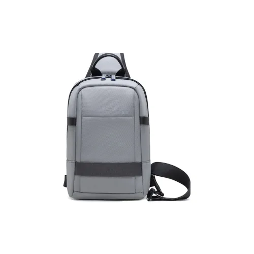 HLA Кожа Мембрана Композитный Материал Плечевая Сумка Унисекс Серый