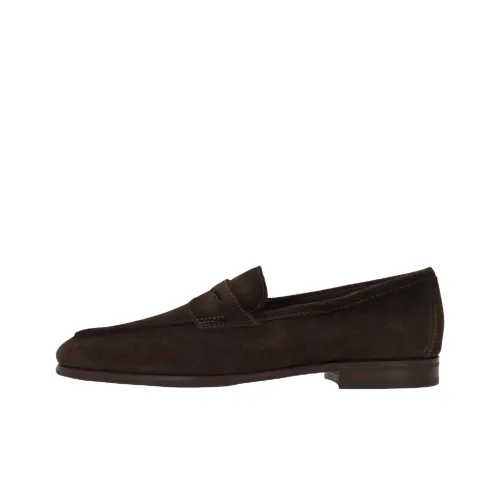 Santoni Лоферы Коричневый Мужской
