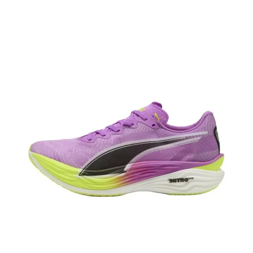 PUMA Deviate NITRO Elite 3 Беговые кроссовки Низкий Топ Фиолетовый Мужской