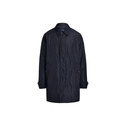 Polo Ralph Lauren Хлопковый пуховик Мужской Navy Blue