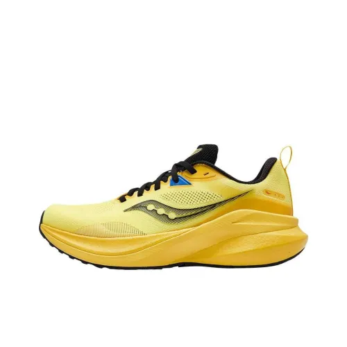 Saucony Беговые кроссовки Низкие Желто-черные Унисекс