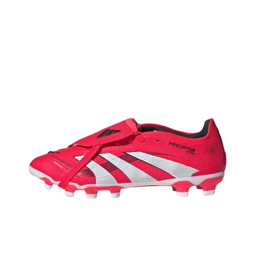 Adidas PREDATOR PRO MG MULTI Ground FG Твердый грунт Противоскользящий Устойчивый к истиранию Футбольные бутсы Мужской Красный
