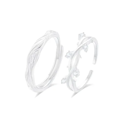 PRETTY DIARY Цирконовые кольца унисекс