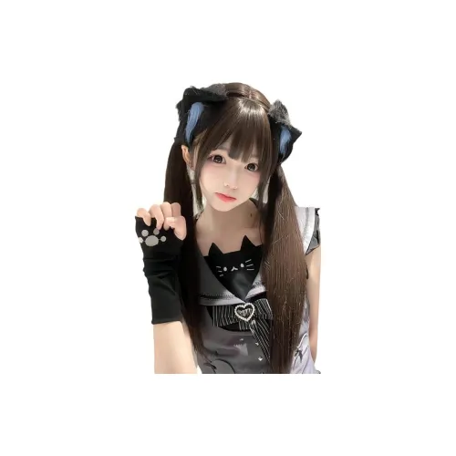 UMIFFA Перука для Женщин Модный Трендовый Стиль Лолита Лолита Повседневный Двойной Твин Тейл С кисточкой