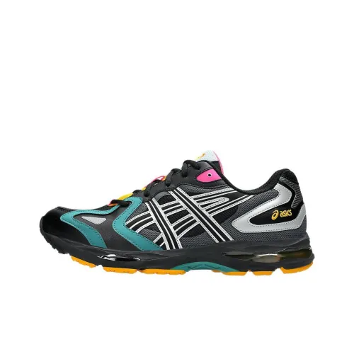 Asics Gel K1011 Устойчивый к истиранию Низкий Топ Повседневные Беговые кроссовки Унисекс Черные