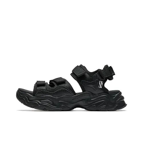 Anta Starlight 1 Пляжные сандалии Черные Женские
