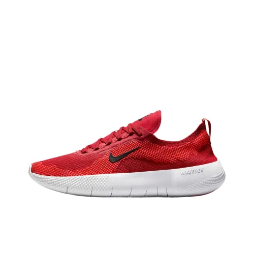 Nike Free 2025 Амортизация Низкий Топ Беговые Кроссовки Мужские Красные