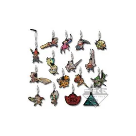 BANPRESTO Monster Hunter Glass Factory Ichiban Kuji Prize Резина Подвески 5 см Аниме-тематика