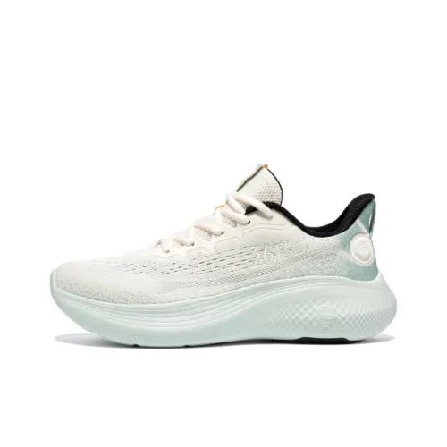 361° Противоскользящие и износостойкие визуально увеличивают рост Низкие кроссовки для бега Sprint Мужские Белые Зеленые