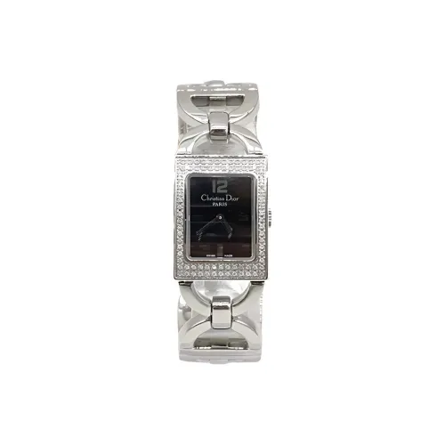 DIOR Vintage Collection Наручные часы Кварцевый механизм Сплав Ремешок 19 мм Черный циферблат Унисекс YPSBB196566