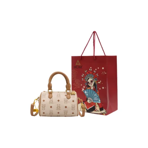 HCXK Сумка через плечо из синтетической кожи сумка на плечо сумка через плечо унисекс цвет экрю розовый коричневый