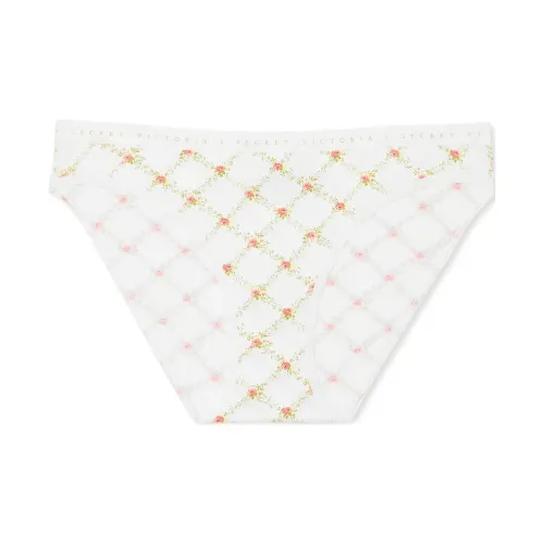 Victoria's Secret Женское нижнее белье 1 упаковка белый клетчатый