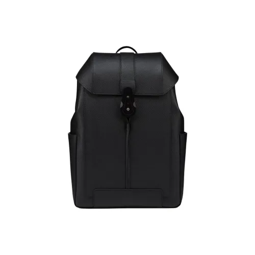 CL LUBOTING Funky Телячья кожа Рюкзак Мужской Черный