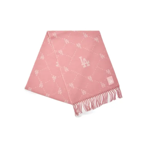 MLB Акриловые вязаные шарфы унисекс розовые