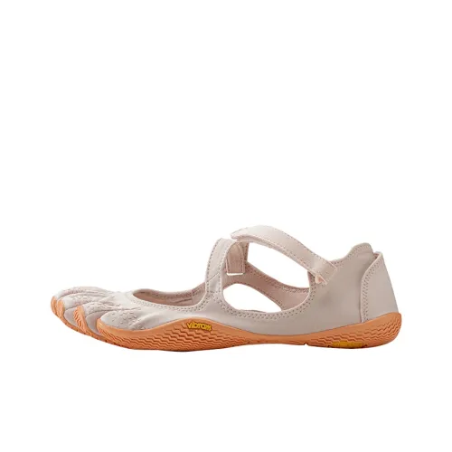Vibram Slip-Resistant Breathable Quick-Drying Low-Top Training Shoes Women's Coral Pink Вибрам Противоскользящие Дышащие Быстросохнущие Низкие Кроссовки для Тренировок Женские Кораллово-Розовые