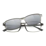 88501 S1 Основная Рамка: Прозрачный Оливково-серый; Подкладка для носа: Прозрачный Оливково-серый