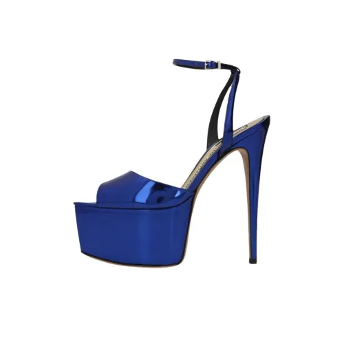 Alexandre Vauthier JAKI One Strap Sandals 16cm Women's Blue Александр Ватуа Жаки Один Ремешок Сандалии 16см Женские Синие