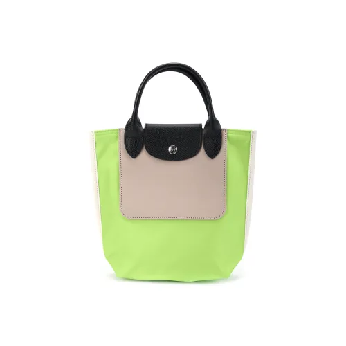LONGCHAMP Le Pliage RE Play Полиамид Тоут Сумка Сумка для покупок Сумка Экстра Маленькая Женская Яблочно-Зеленый Многоцветный