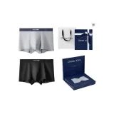 2 шт [Черный + Светло-серый] Коробочка с бантиком