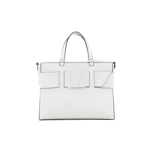 ARMANI EXCHANGEAE ПУ (полиуретан) с синтетической кожей сумка через плечо средний размер женская белая